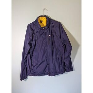 Starter Zip Up Windbreaker Jacket Men's Blue Size XL Vintage
